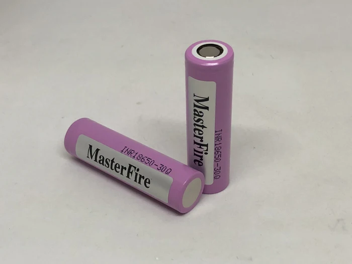 

MasterFire 2pcs/lot 100% Original 3.7V INR 18650 30Q 3000mAh Rechargeable Batteries For 18650 Battery E-Cigarette