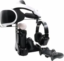5 IN 1 Display Station Controller Charging Stand Station Charging Dock for PlayStation VR Showcase and