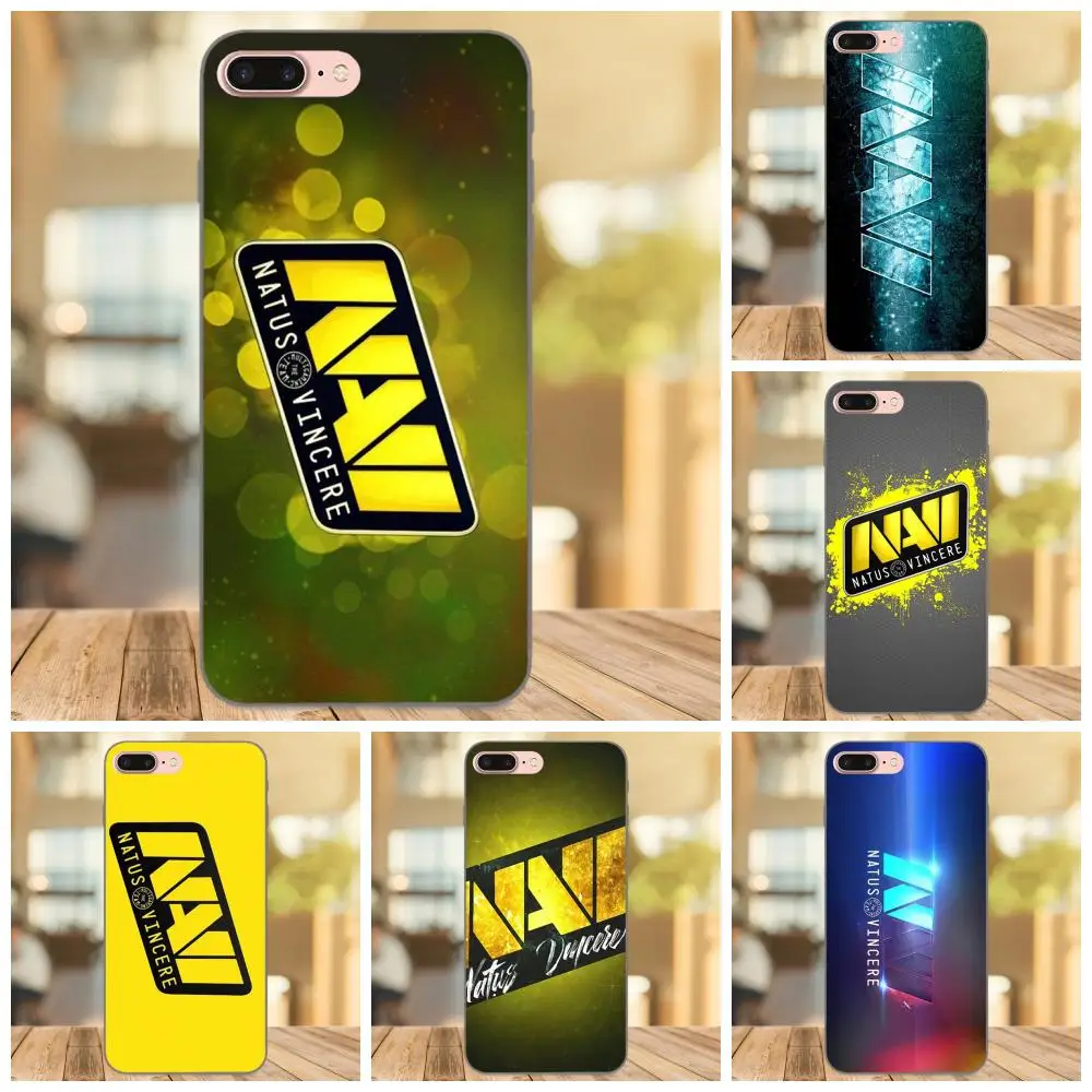 Наклейки с логотипом Pop Navi Natus Vincere для Samsung Galaxy Note 4 8 9 G313 S3 S4 S5 S6 S7 S8 S9 S10 Edge Plus Lite