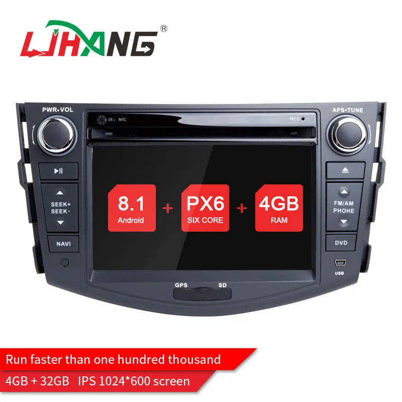 

LJHANG 2 Din Android 8.0 For Toyota rav 4 RAV4 Car dvd Radio Player GPS Navigation Audio Stereo 4 GB RAM Wifi Mirror link RDS