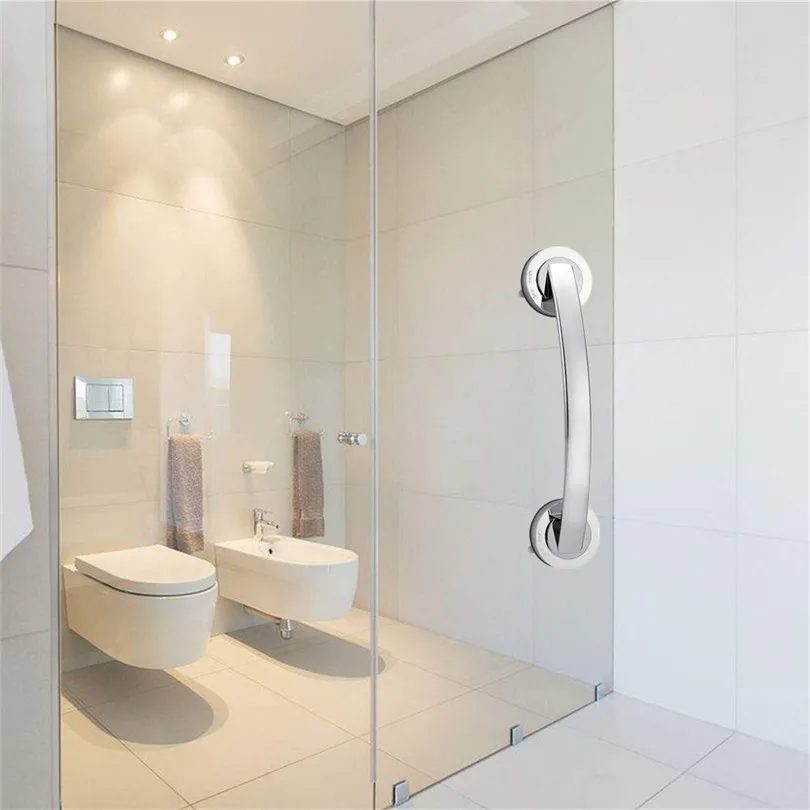 Safety Handrail Grab Bars Bath Safety Handle Suction Cup Handrail Grab Bathroom Grip Tub Shower Bar Rail #3F25 (5)