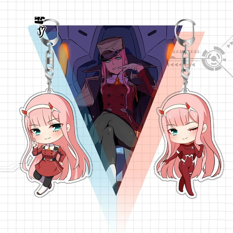 DARLING в franxx ditf 02 милый акриловый брелок Подвеска Брелки|Брелоки| |
