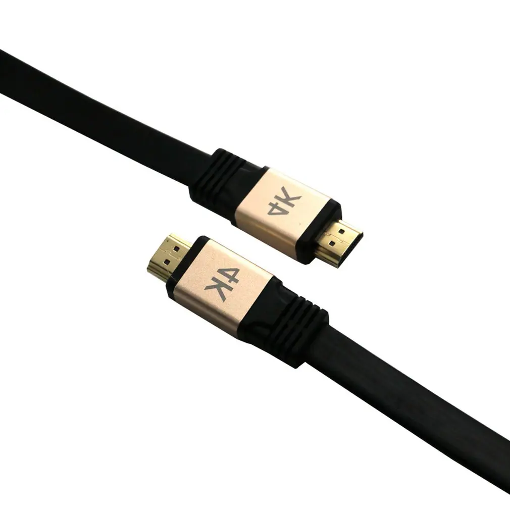  4 k Ultra HD Cavo HDMI 2.0 Oro Placcato Maschio Cavo Professionale 3D Audio Cavi Video Televisione 