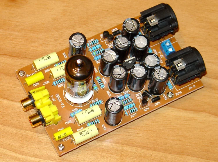 12AT7 ( 6201 ) / 6N4 /12AX7 tube Convert preamp board Unbalanced input