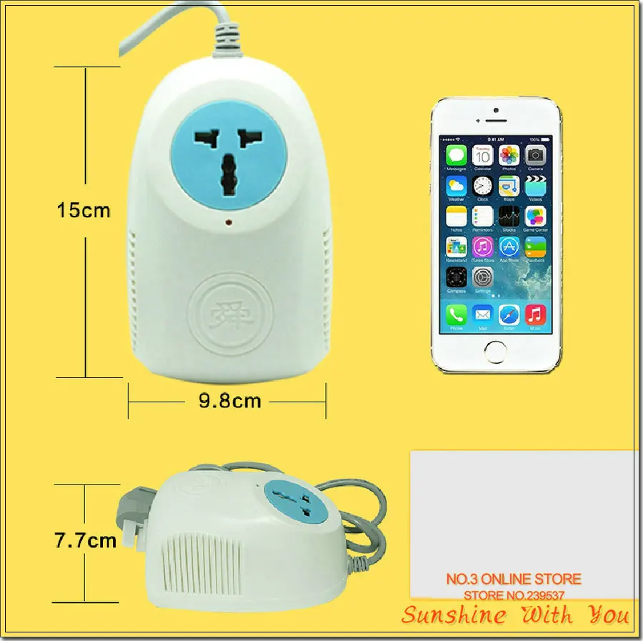 Free ship 110V 120V to 220V transformer 160W voltage converter power