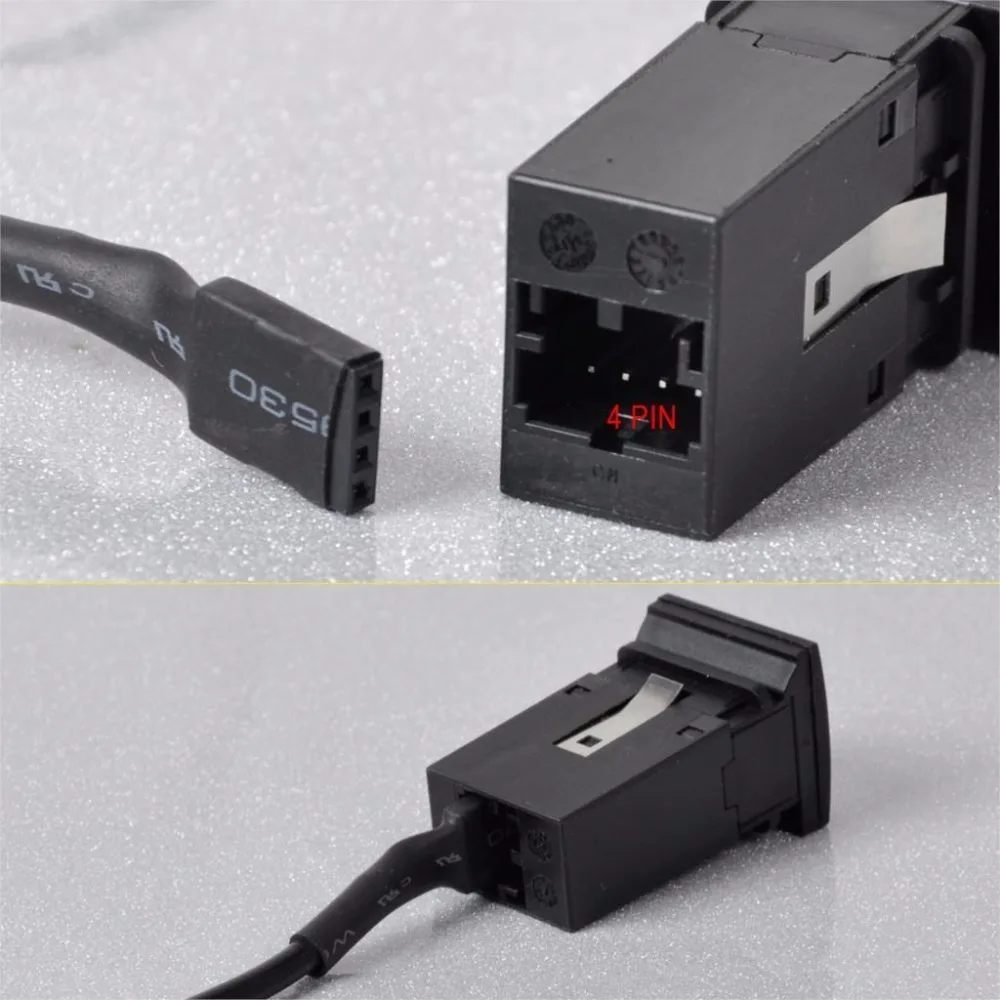 High Quality AUX SWITCH+AUX CABLE For RCD510+ RCD310+ RCD300 VW GolfGTIR MK5 MK6 Bora Sagitar Tiguan 6