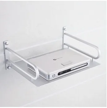 

Shelf Stainless steel digital TV set-top boxes frame supporting the rack shelf brackets routing wall