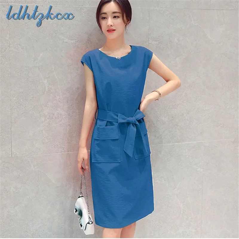 royal blue spring dress