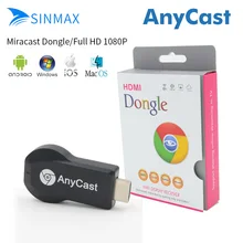 Anyezcast M2 плюс беспроводной HDMI WiFi Дисплей allshare cast ключ адаптер Miracast TV Stick приемник Поддержка Windows IOS Andriod