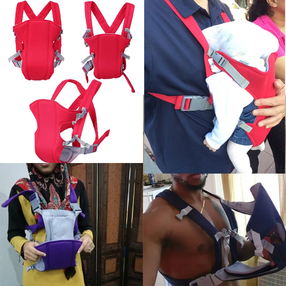 Летняя переноска для ребенка с двойным ремешком, регулируемый передний рюкзак, переноска, слинг, сиденье, дышащий, удобный, удобный, держатель для ребенка