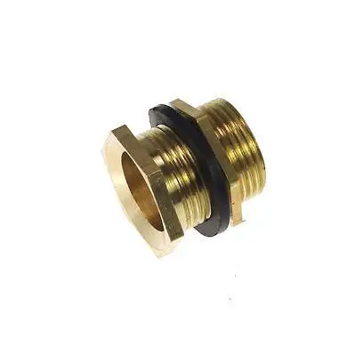 

1/2" BSPP Brass Pipe Swivel Fitting Nut Water Tank Connector Adapter Aquariums