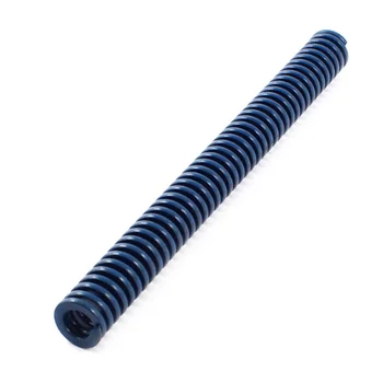

High Quality 10x 100mm Light Load Spiral Stamping Compression Spring Hardware Blue for Plastic Injection Mold Die