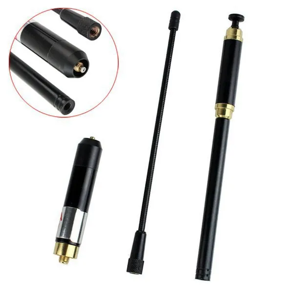 Антенна AL 800 SMA Female с высоким коэффициентом усиления для Kenwood HYT BAOFENG/AL Male BAOFENG UV 3R TYT