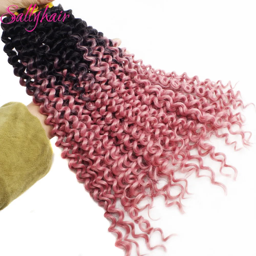 Sallyhair Water Wave Omber Braiding Hair Extension (11)