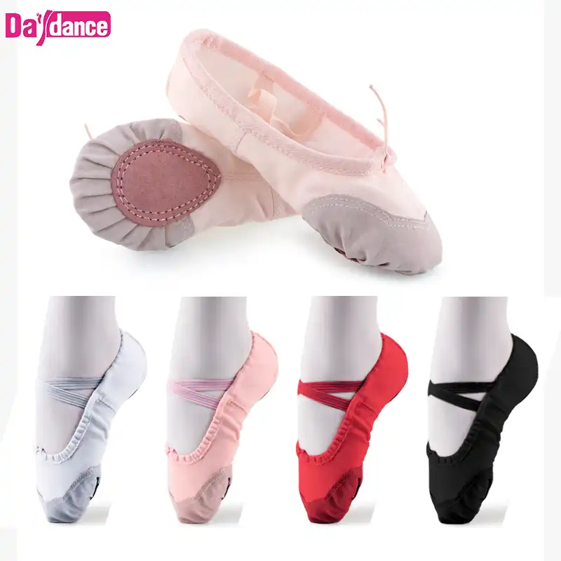 kids white ballet shoes