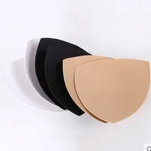 5 пар, цвета хаки, черный, белый, бюстгальтер, чашечки для бюстгальтера, вкладыши, нижнее белье, треугольная губка