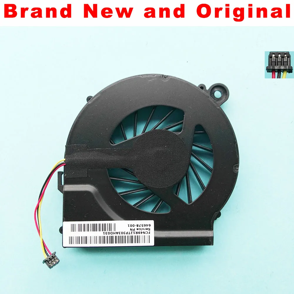 

New original CPU Fan for HP Pavilion G7 G6 G4 G4T G6T G7T G7-1000 for Compaq CQ42 G42 G62 G56 cooler fan 646578-001 643364-001