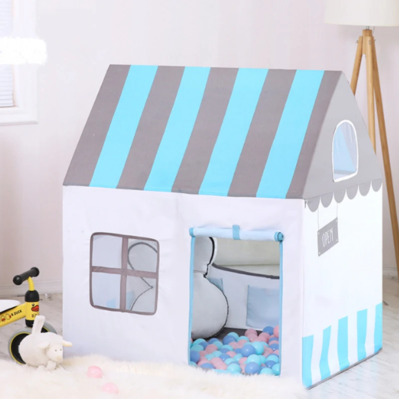 

Kids Teepee Tent Princess Prince Castle Tipi Game Baby Toy Tent Girls Play House Lodge Balls Cottages Indoor Outdoor Camp Tipi