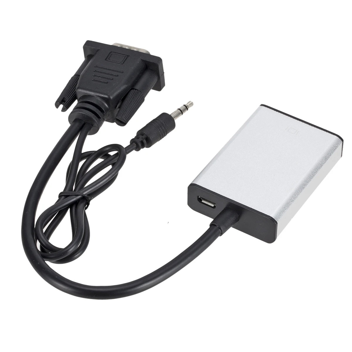 VGA Мужской к HDMI Женский конвертер Кабель-адаптер с аудио выходом ...