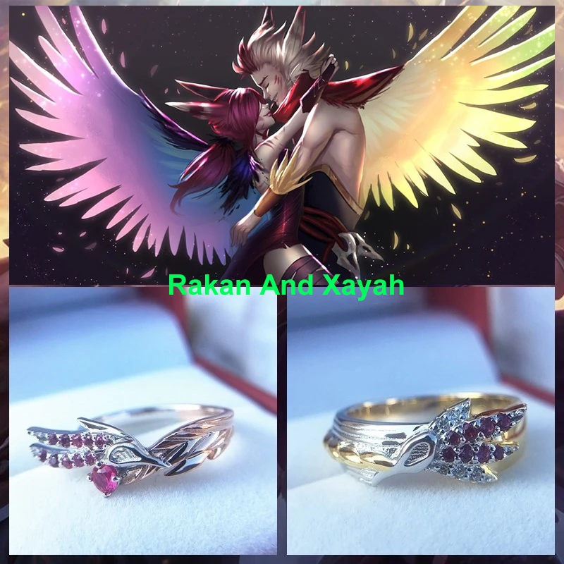 El Anillo De Amante Del Juego Lol Rakan Y El Anillo De Xayah El Anillo De Amante Del Juego Lol Rakan Y El Anillo De Xayah