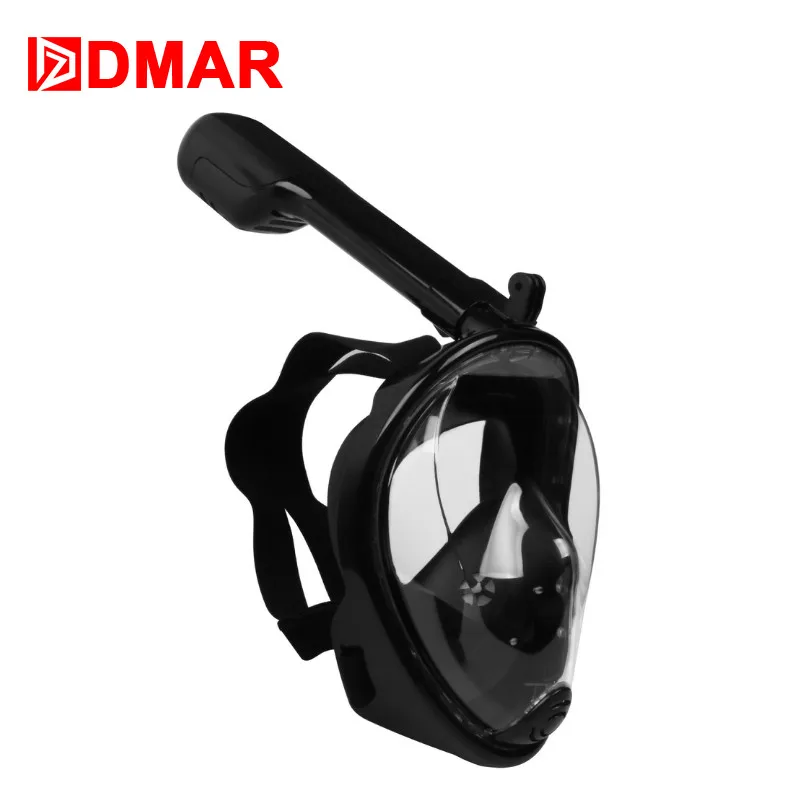 

DMAR Full Face Snorkel Folding Diving Mask Anti-Fog Scuba Diving Mask with Snorkeling Gear Ideal for Men Women Youth Swimming