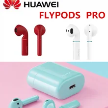 Оригинальные HUAWEI honor FlyPods Pro Bluetooth 5,0 Беспроводные наушники с микрофоном Музыка сенсорный водонепроницаемый гарнитура Handfree