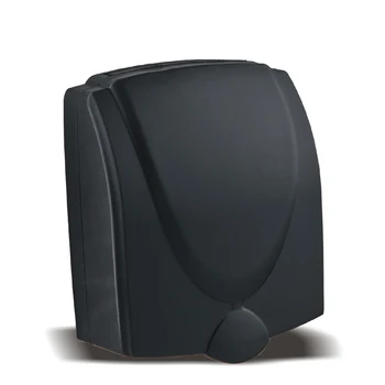 

Type 86 Switch Socket Waterproof Box Panel Bathroom Splash Box Flip Waterproof Cover Black