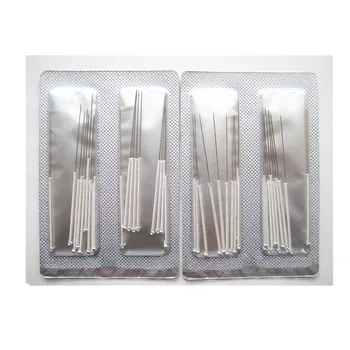 

200 pcs silver surface acupuncture needle huanqiu non-disposable sliver handle acupuncture needle 10 boxes