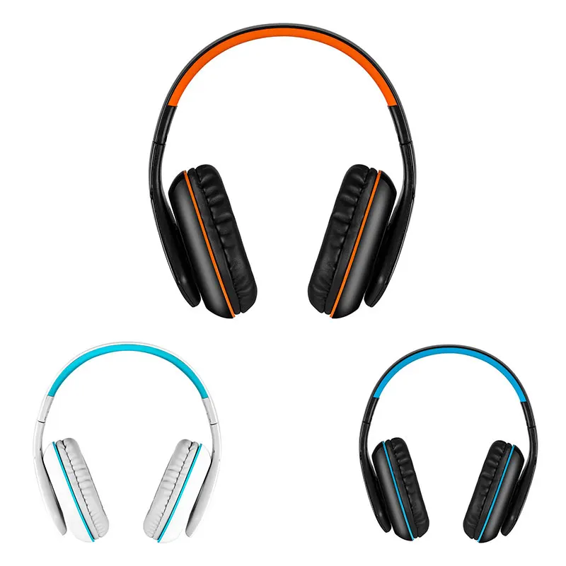 

Bluetooth Wireless Stereo Music Gaming Foldable Headphone w/ MIC Line-IN