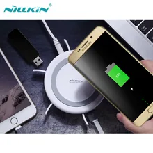 Nillkin Hermit многофункциональное Беспроводное зарядное устройство USB 3,0 для Android IOS системы портативное 4 USB зарядное устройство для samsung/htc/iPhone/LG
