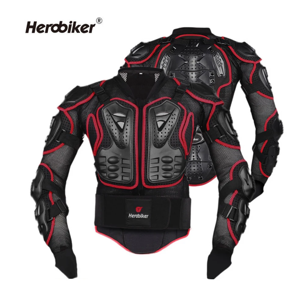 

Motorcycle Jackets Breathable Armor Racing Body Protector Jacket Motocross Motorbike Protect Gear Riding Jacket Wear Resistant