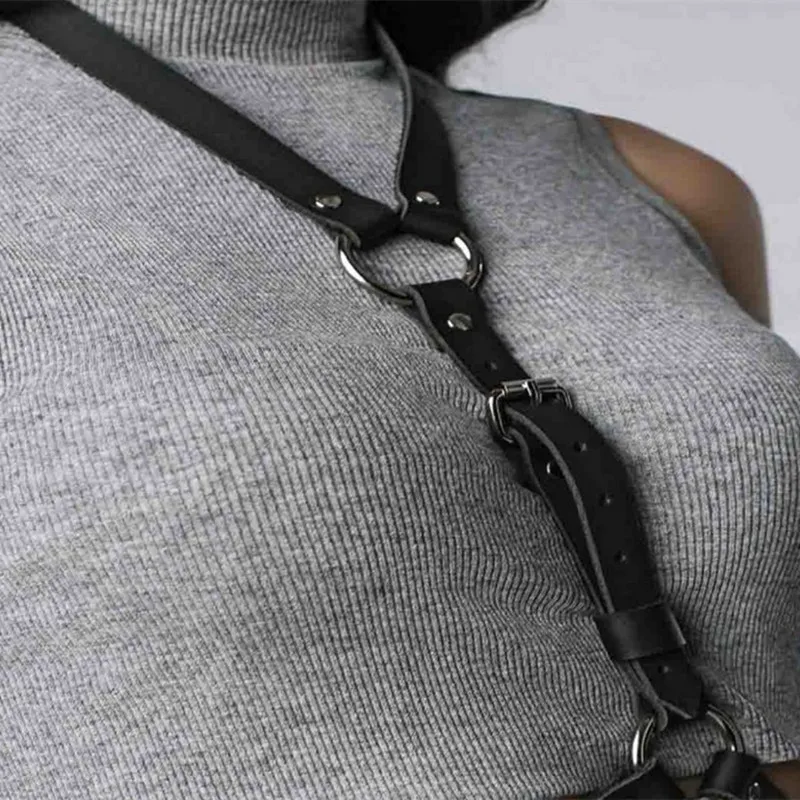 New Fashion Dark Rock Street Strap Leather Harness Body Waist Belt Straps Adjustable Buckle Garter Waistband GPD8550 New Fashion Dark Rock Street Strap Leather Harness Body Waist Belt Straps Adjustable Buckle Garter Waistband GPD8550