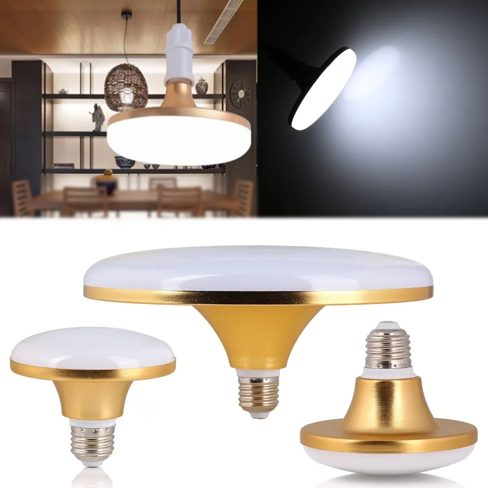E27 Led Spot Light Ufo Globe Round Bulb 15w 20w Bright Lamp 220v Home Lighting