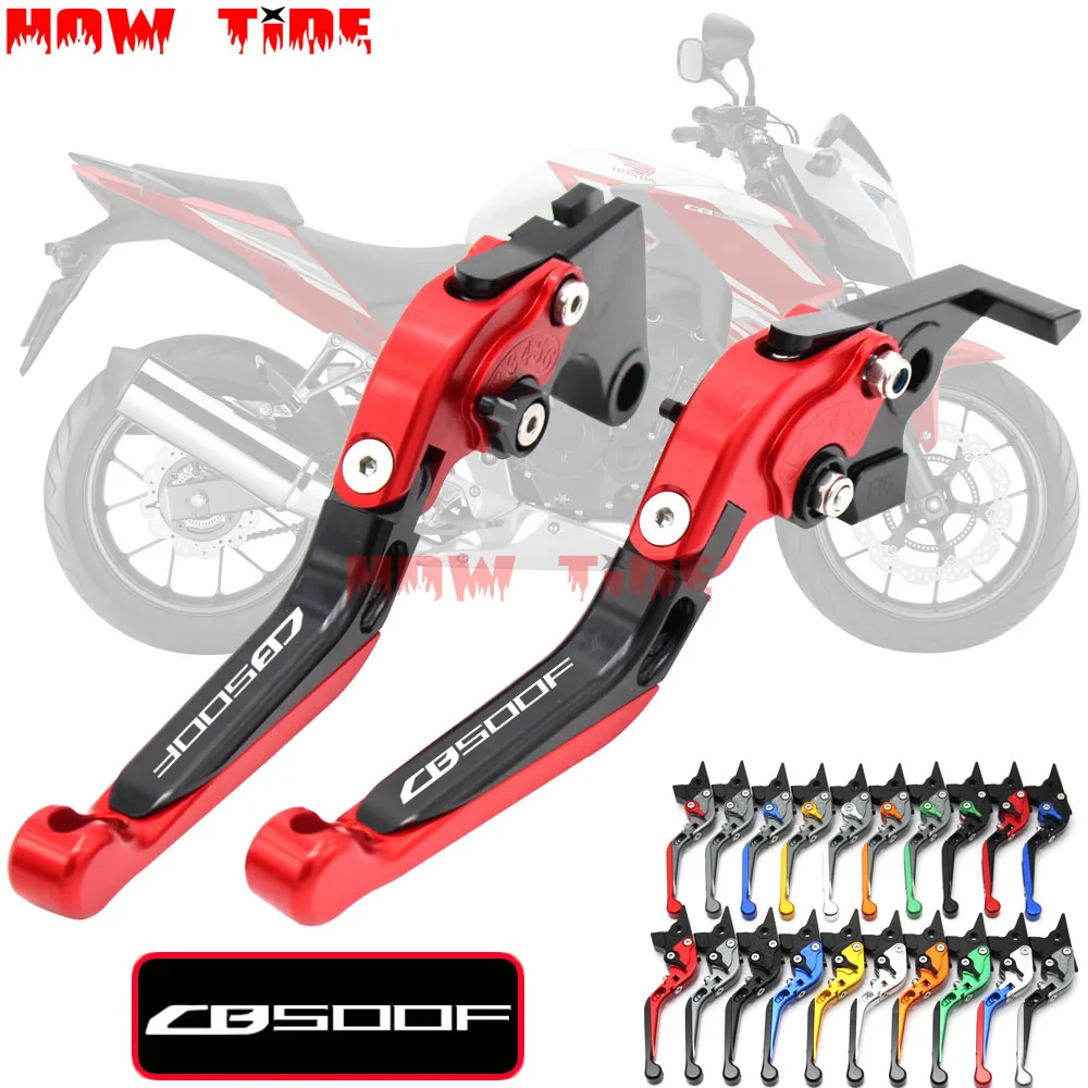 ! Складные рычаги тормозной муфты с логотипом CNC для Honda CB500F CB500 F CB 500 2013 2018 2014 2015 2016