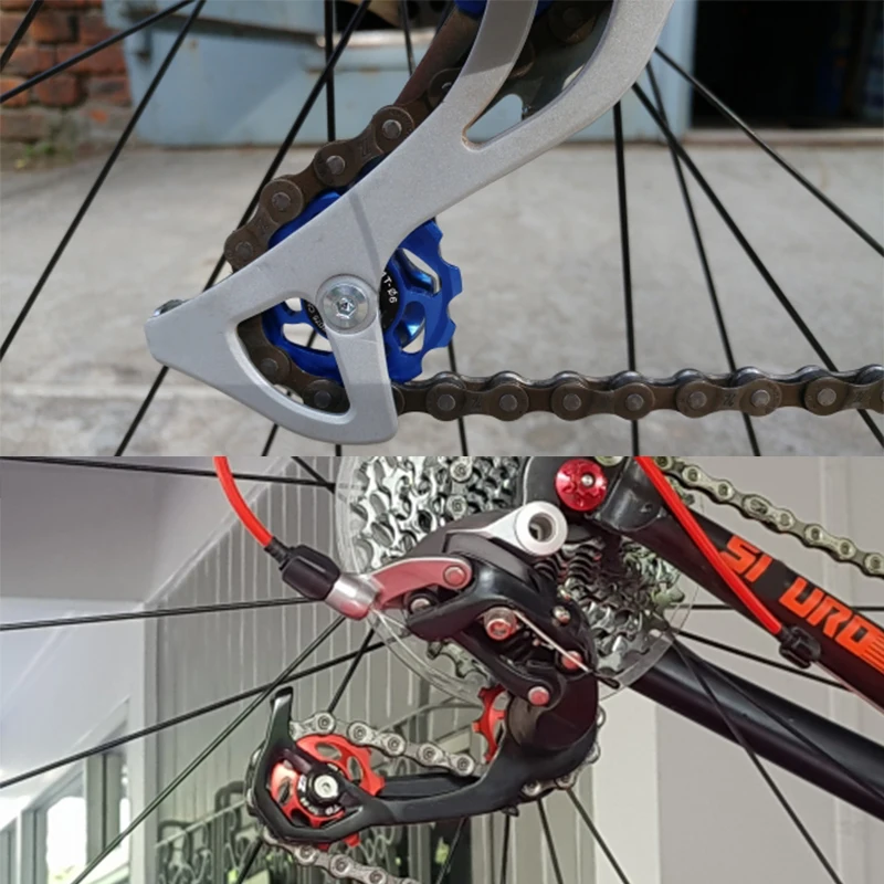 Zacro 11T MTB велосипедный задний переключатель Jockey колеса из нержавеющей стали