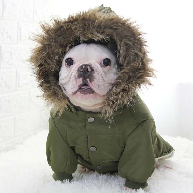 

Waterproof Dog Coat Jacket Winter Dog Clothes Warm Outfit Apparel for Pet Dog Clothing French Bulldog Clothes