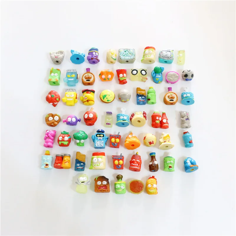 

hot gift toy 2to3cm size kids play grossery gang cartoon action figures