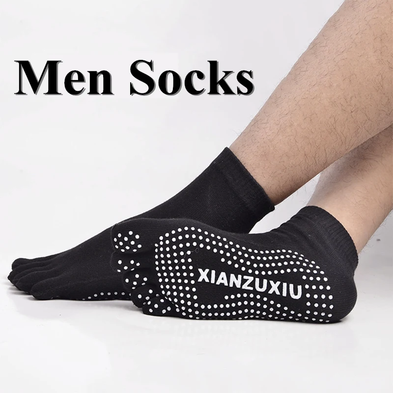 Cotton Socks Men Plus Size Yoga Sport Running Breathable Warm Stocking