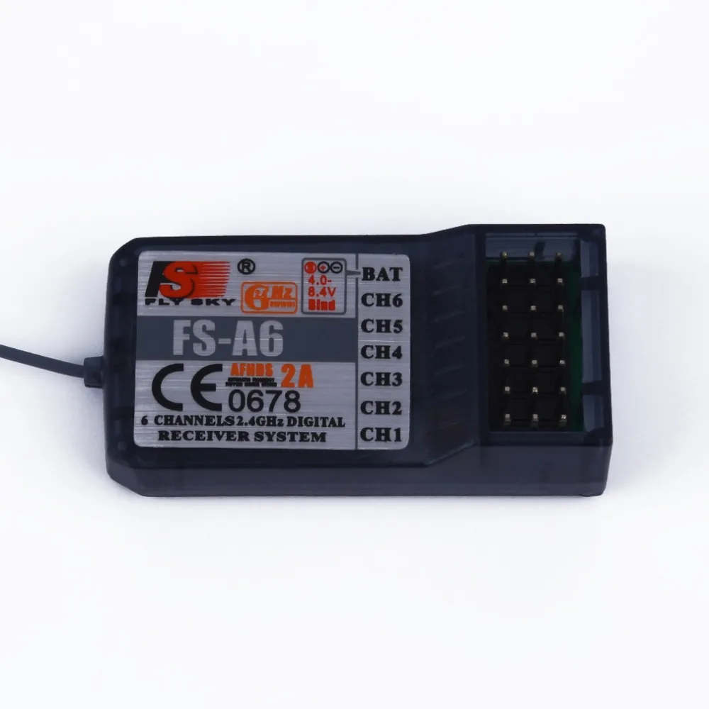 

2.4GHz 6 Channels 140 Band -105dBm Receiver For FlySky FS-A6 RC Airplane