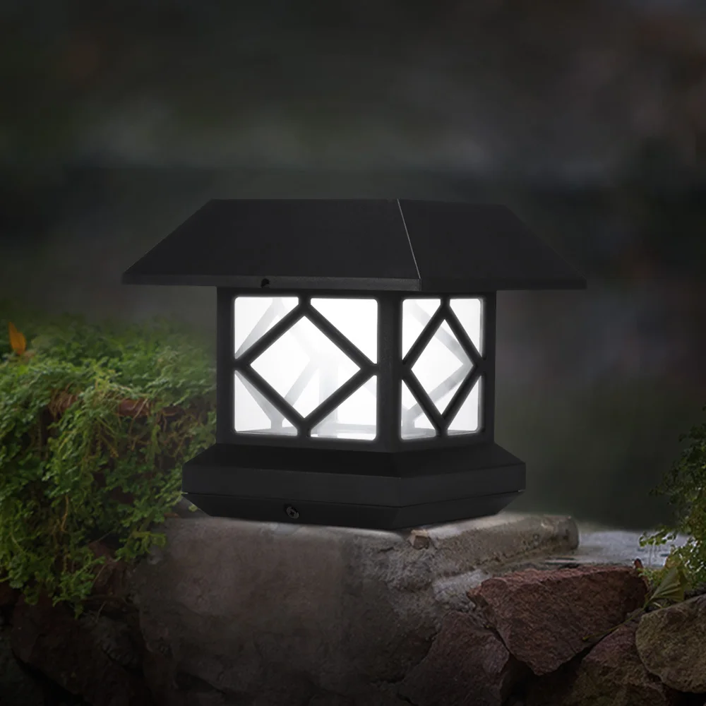 Водонепроницаемый IP44 сад пейзаж газон лампа 1 шт. ABS Led Солнечный газон уличный светильник солнечной энергии настил свет