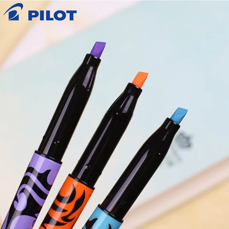 Pilot SW FL FriXion Erasable Highlighter 6pcs Color Marker Set Doodle Painting Design Supplies|pastel markers|frixion markerpilot marker |
