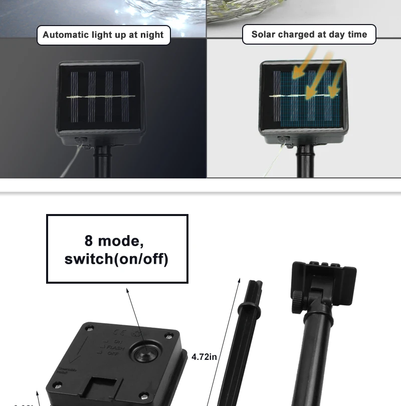 Solar powered led strings (5)