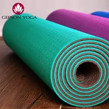 tasteless environmental protection tpe yoga mat 6 mm thickness extended classical upgrade antiskid fitness yoga