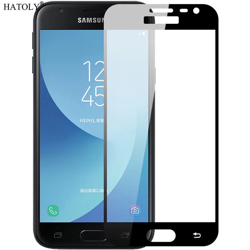 

2pcs Screen Protector Glass For Samsung Galaxy J3 Pro Anti-Burst Tempered Glass For Samsung J3 Pro Full Glass J3110 SM-J3119