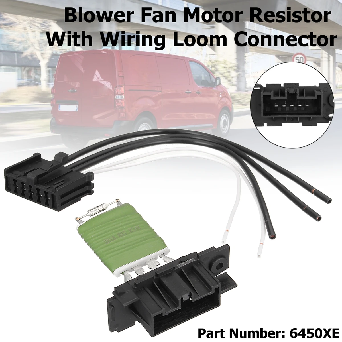 Heater Blower Resistor For Citroen Dispatch for Peugeot Expert for Fiat