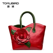 Новая женская сумка из натуральной кожи известных брендов, качественная ручная работа, объемные цветы, женские кожаные сумки, сумка на плечо