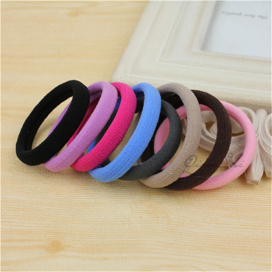 

New Fashion Jewelry Colored Elastic Women Hair Band Rope Hairwear Holder Ring Headpiece Accessories Girls Party Gift Head Piece