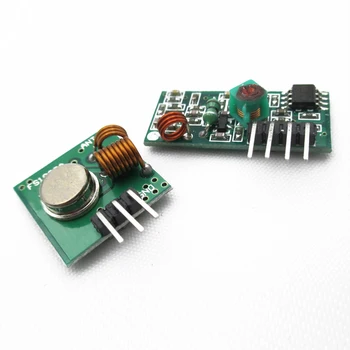

1Lot= 5 pair (10pcs) 433Mhz RF transmitter and receiver Module link kit for WL diy 433mhz wireless