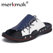 Смешанные цвета для мужчин; летние туфли на плоской подошве; сандалии; мужские шлепанцы; домашние, уличные, Нескользящие, пляжные вьетнамки; мужские, домашние, дышащие Тапочки