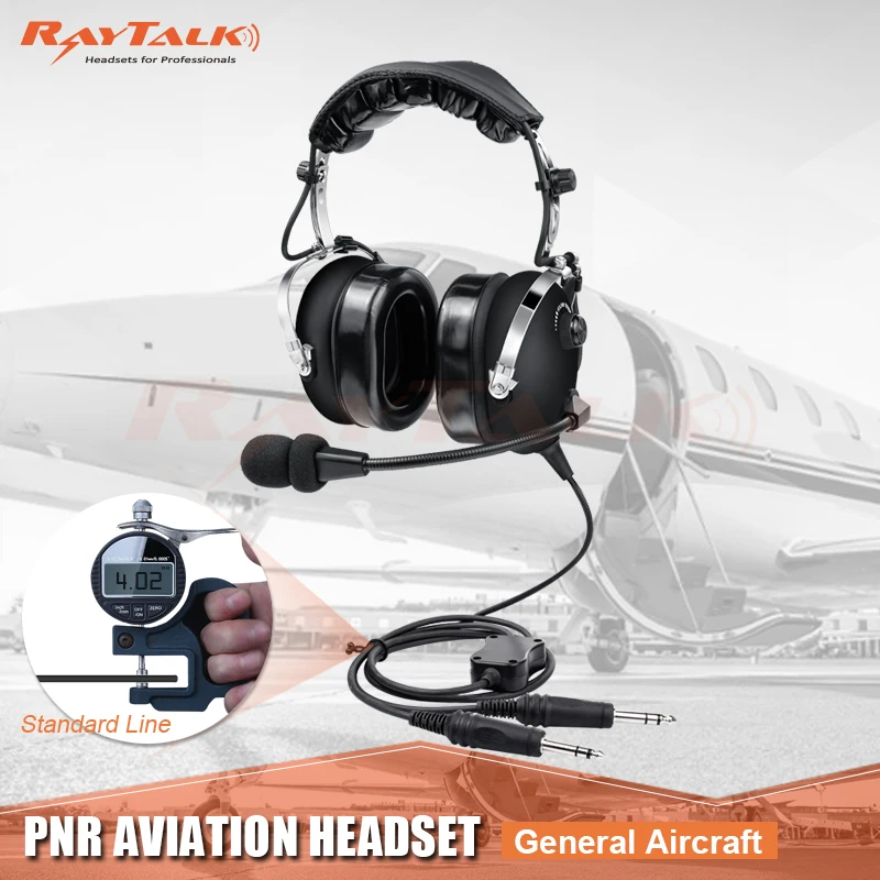 

PNR Noise Cancelling Aviation Helmet Headset for Aircraft